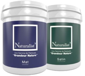 Naturalist Mat Satin - peinture professionnelle d'origine naturelle