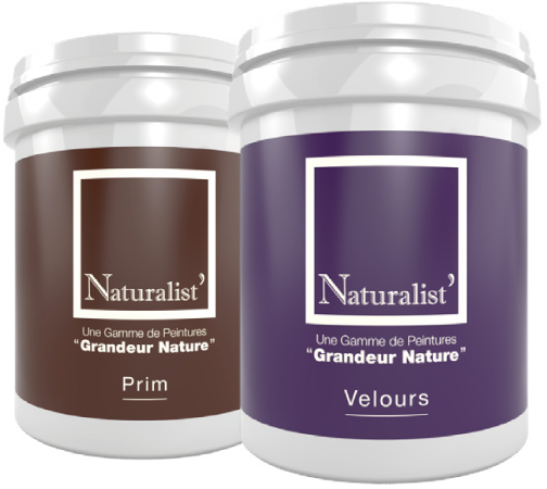 Naturalist' Prim et Velours - peinture professionnelle d'origine naturelle